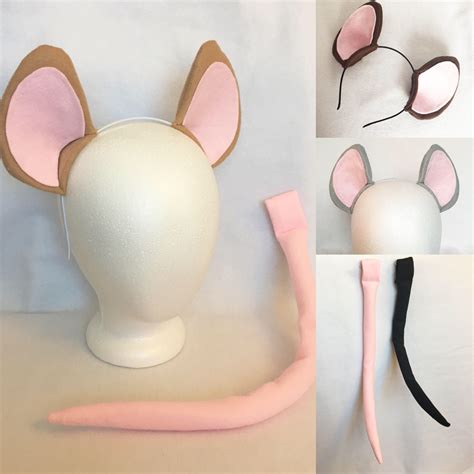 mouse tail costume|Mouse tail costume